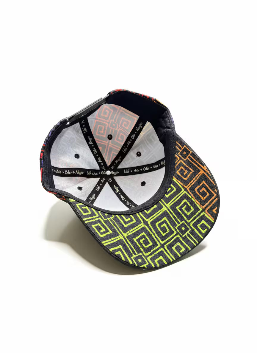 LIBÓ - Gorra Laberintos Mora Edición Limitada unisex, Diseño Mola con Garantía de 1 Año, Ajustable 35% descuento