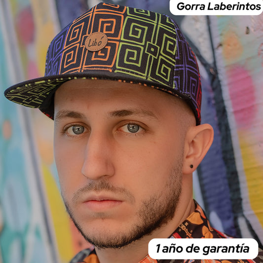 Gorra Snapback unisex Laberintos