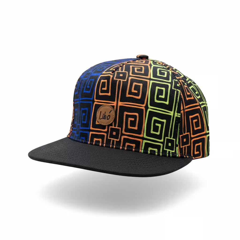 LIBÓ - Gorra Laberintos Mora Edición Limitada unisex, Diseño Mola con Garantía de 1 Año, Ajustable 35% descuento