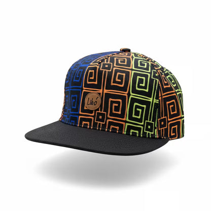 LIBÓ - Gorra Laberintos Mora Edición Limitada unisex, Diseño Mola con Garantía de 1 Año, Ajustable 35% descuento