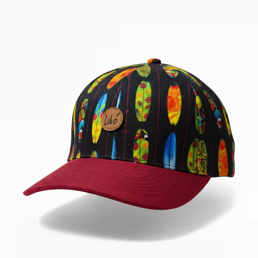 LIBÓ - Gorra Snapback Surfer con Diseño de Tablas de Surf, Visera Flexible y Estilo Exclusivo 35% descuento