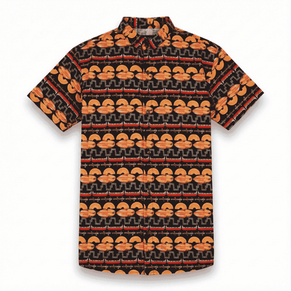 LIBÓ - Camisa Sorfy de Diseño Exclusivo, Tela Ecológica Ultra Suave, Manga Corta Hecha en Colombia