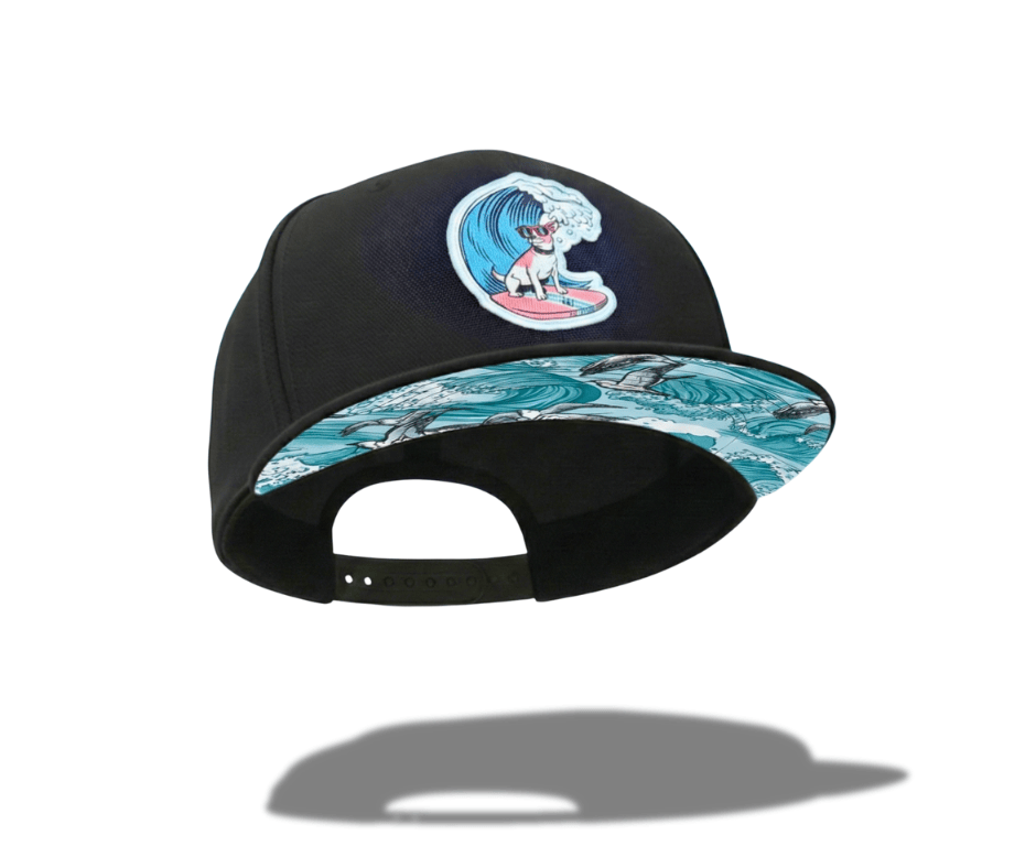 Gorra Snapback Dog Surfer