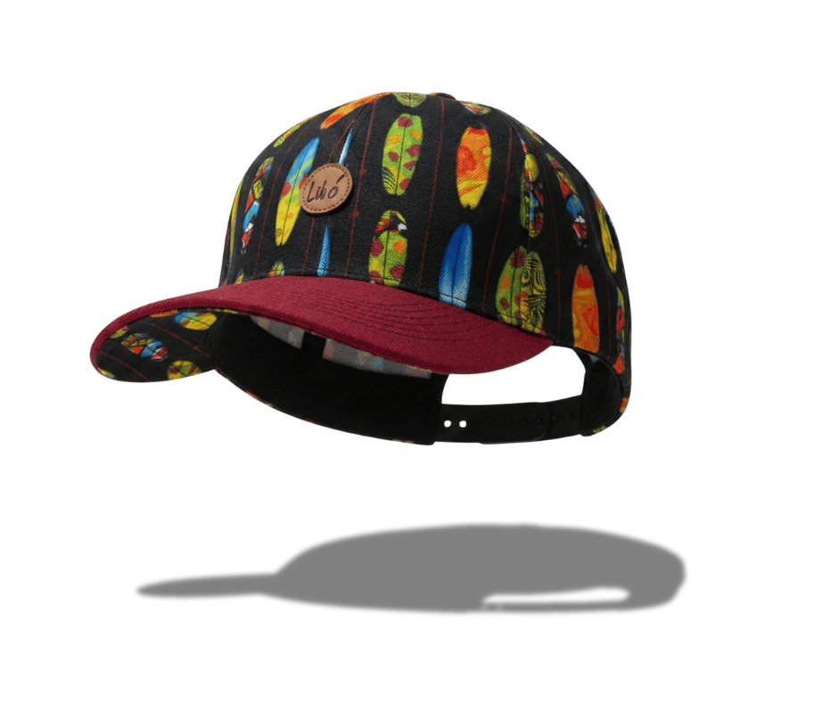 LIBÓ - Gorra Snapback Surfer con Diseño de Tablas de Surf, Visera Flexible y Estilo Exclusivo 35% descuento