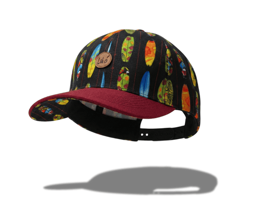LIBÓ - Gorra Snapback Surfer con Diseño de Tablas de Surf, Visera Flexible y Estilo Exclusivo 35% descuento